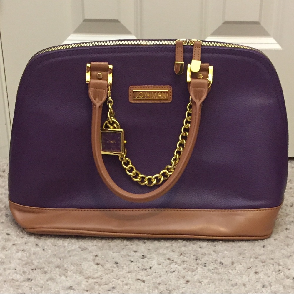 Joy & Iman Satchel Purse - LIKE NEW!!!